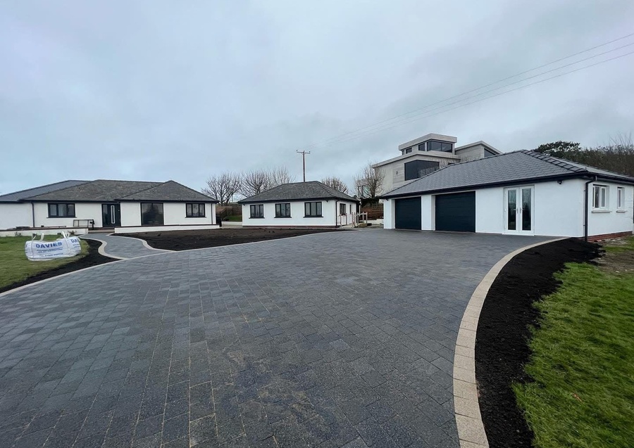 Block Paved Driveway Transformation - Cardigan