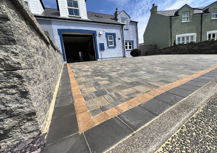 Decorative Block Paved Driveway & Pathways - Pembrokeshire