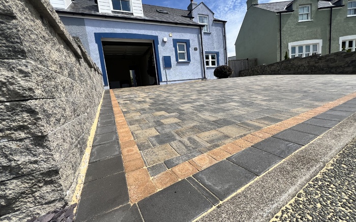 Decorative Block Paved Driveway & Pathways - Pembrokeshire