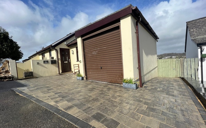 Slate Block Paved Driveway, Saundersfoot