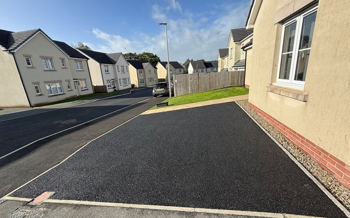 Tarmac Driveway Extension - Clean Contemporary Finish