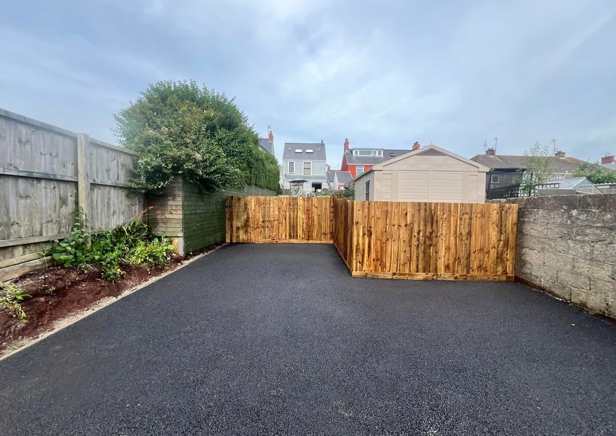 Tarmac Driveway & Fencing Transformation in Milford Haven, Pembrokeshire