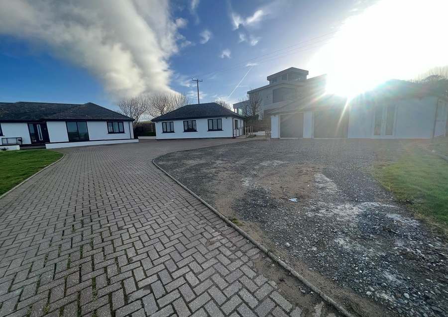 Tegula Block Paved Drive, near Cardigan