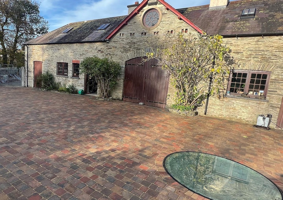 Tegula Block Paving, near Cardigan